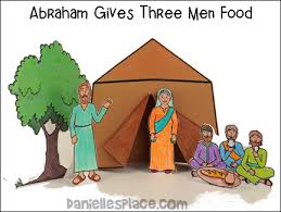 1.10 mb, 3028 x 4167; Abraham Sarah And Isaac Bible Crafts
