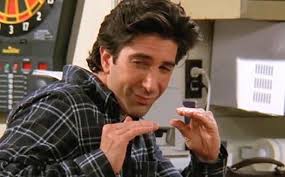 ross should've kept his hair like this for way longer, only lasted a season  : r/howyoudoin