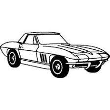 Illustration of a 1963 chevrolet corvette stingray. 35 Corvette Cars Coloring Pages Ideas Cars Coloring Pages Coloring Pages Corvette