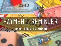 A card payment fee will apply. Payment Reminder By Margot Waarts