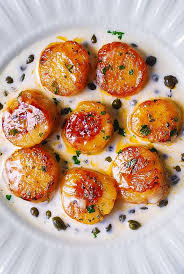For frying, a popular way to cook scallops, use a vegetable oil with a high smoke point such as safflower oil, grapeseed oil, or extra virgin olive oil. Seared Scallops With Creamy Lemon Caper Sauce Julia S Album
