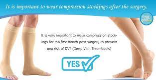 Yes It Is Very Important To Wear Compression Stockings Post Surgery Mindbogglingmondays Teambariatri Post Surgery Compression Stockings Deep Vein Thrombosis