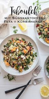 Tabouleh Mit Susskartoffel Feta Und Kurbiskernen Rezept Elle Republic Rezept Rezepte Feta Einfache Rezepte Mittagessen