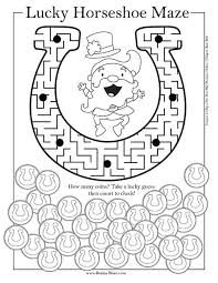 Animal cells have a cell wall, chloroplasts, and one large vacuole. St Patrick S Day Maze Superstar Worksheets