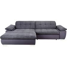 Wohnlandschaft Grau Flachgewebe Ecksofas Sofa Wohnlandschaft Grau