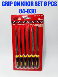 Jual Grip On 84 030 Kikir Set 6 Pcs Assorted Needle 4 Inch Kikir Besi Jakarta Pusat Warunglistrik Tokopedia