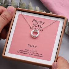 What to get a lady who's turning 30? 30th Birthday Ideas Gifts Unique Presents Notonthehighstreet Com