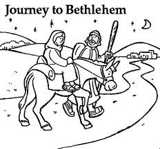 Mary And The Donkey Joseph Journey To Bethlehem Coloring Pages Journey To Bethlehem Coloring Pages Jesus Coloring Pages