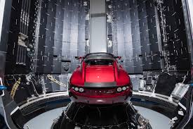 In february 2018, elon musk did what's never been done before: Is The Tesla Roadster Flying On The Falcon Heavy S Maiden Flight Just Space Junk Space