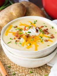 May 31, 2021 · flip the potatoes and add in the garlic, rosemary, chicken stock and butter into the pan and place in the oven for 30 minutes. Loaded Baked Potato Soup I Wash You Dry