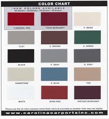 Carolina Carports Colors Bluestar Steel Buildings