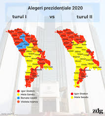 Ca observator internațional vizitez mai multe secții de votare, am fost la strășeni și vorniceni sau în peresecina din raionul orhei. HartÄƒ R Moldova A Devenit GalbenÄƒ Sandu A IeÈ™it InvingÄƒtoare In 5 Raioane In Care In Primul Tur CaÈ™tigase Dodon Ziarul De GardÄƒ