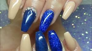 #glam #nails done with @philglamournails #fabulous #lux #naildesigns #nailsofinstagram #nbbl #beauty #fashion #makeup. Navy Nude Acrylic Nails Naio Nails Youtube