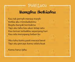 Puisi Lucu Ketawa Bisa Kamu Buat Untuk Menghibur Teman Kekasih Ataupun Kerabat Yang Sedang Sedih Selain Itu Puisi Lucu Juga Dapat Kamu Lucu Puisi Kesetiaan