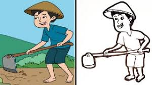 Maybe you would like to learn more about one of these? Simple Cara Menggambar Petani Membajak Sawah Youtube