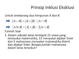 Maybe you would like to learn more about one of these? Contoh Soal Dan Pembahasan Prinsip Inklusi Eksklusi Berbagi Contoh Soal