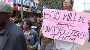 No Comment: police fire tear gas at womens march in Kenya