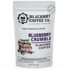 A study found spent coffee grounds inhibited 95% of weeds in blueberry patches when coffee grounds were added to the soil. Blueberry Crumble Flavored Coffee Blackout Coffee Co