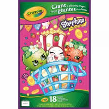 15 shopkins pictures to print and color. Crayola Shopkins Giant Colouring Pages Buy Online Toys At Best Prices In Egypt Souq Com