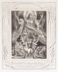 This devil face is the most monstrous one. The Fall Of Satan William Blake 1825 Reprinted 1874 Tate