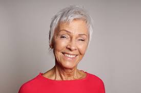 Shoulder length shaggy hair with side parting. 7 Fashionable Hairstyles For Women Over 70 Cian Blog