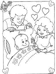 Imagenes de una familia unida para colorear. Familia Muy Feliz Para Colorear Dibujos Para Colorear