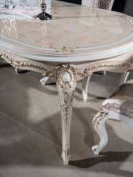 It is where you'll sip your morning coffee with newspaper in hand, or where the kiddos will spend hours knocking out homework. Casa Padrino Luxury Baroque Dining Room Set Purple Beige White Gold 1 Oval Dining Table 6 Dining Chairs With Elegant Pattern Baroque Dining Room Furniture Noble Magnificent