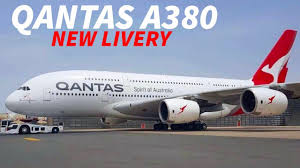 Qantas a380 economy upper deck melbourne (mel) to los angeles (lax) qf93 this was a really nice flight that i took on january 5, 2019 and i have to say that i was really impressed with the qantas. First A380 With Qantas New Livery Emerges Youtube