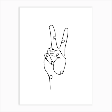 Peace And Love Always Art Print Art Drawings Simple Cute Easy Drawings Black And White Doodle