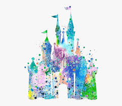 Free Free 262 Watercolor Disney Castle Svg SVG PNG EPS DXF File