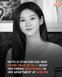 Netflix Actress Kim Sae-Ron Found Dead at 24