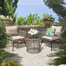 Pin By J Furlin On Lawndale In 2020 Conversation Set Patio Beige Cushions Seating Groups
