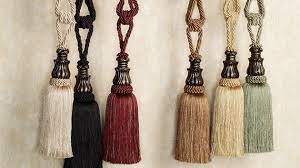 You can have custom home decor designs delivered to your in just a few days. Accessorize Curtains With 15 Rope And Tassel Tiebacks Home Design Lover