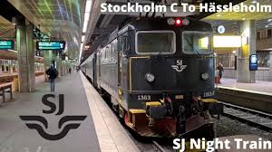 Vill du synas på norra station i hässleholm? Sj Night Train Stockholm C Hassleholm C First Class With Shower Youtube