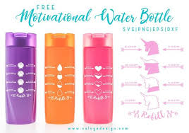 Motivational Water Bottle Free Svg Png Dxf Eps Download Water Bottle Free Motivational Water Bottle Diy Water Bottle