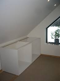After finishing the construction of the wall, i had spare room on top of the beds, with a depth of 40 cm. Kitchen Cabinets In Bedroom Ikea Hackers