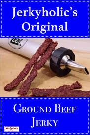 If not using a jerky gun, spread the ground meat on a baking sheet, cover with wax paper, and roll with a rolling pin until meat is ¼ thick. Jerkyholic S Original Ground Beef Jerky Jerkyholic