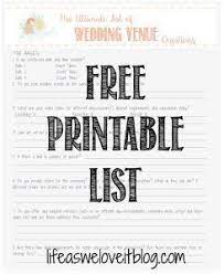 Whether You Have Your Wedding Venue Booked Or Are Thinking About A Couple Of Diffe Wedding Venue Questions Wedding Venues Checklist Wedding Planner Printables