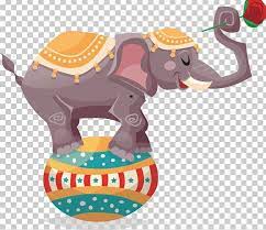 Circus Elephant Illustration Png Animals Baby Elephant Blanket Cartoon Chair Elephant Illustration Circus Elephant Children Illustration