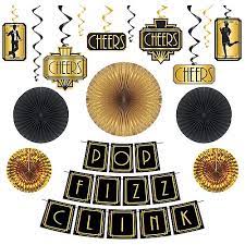 6% coupon applied at checkout. Roaring 20s Decorating Kit Party City