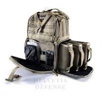 Zaino da poligono GPS TACTICAL - 3 pistole e trasporto ...