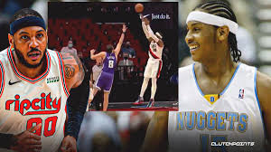 Con 2,03 metros de estatura, juega en la posición de alero. Blazers News Braided Carmelo Anthony Could Not Miss Vs Kings