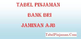 Check spelling or type a new query. Tabel Pinjaman Bank Bri Jaminan Ajb 2021