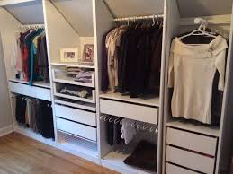 ikea pax customised kast kleding zolder kledingkast kast schuine wand