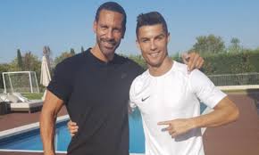 Rio ferdinand is excited about the prospect of bruno fernandes playing for manchester united after receiving rave reviews from former old trafford stars he's got all the tools, all the right attributes. Man United Icons Cristiano Ronaldo Rio Ferdinand Reunite Daily Mail Online