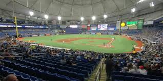 Section 105 At Tropicana Field Tampa Bay Rays Rateyourseats Com