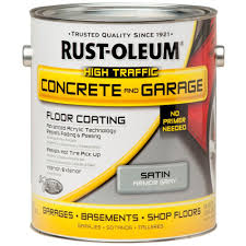 rust oleum 1 gal armor gray concrete floor paint 260724