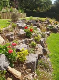 When working with stone that means setting the boulders first. Rockery Rockeries Gardening Decoration Design Pinsville Rock Garden Design Landscaping Retaining Walls Rock Garden Landscaping