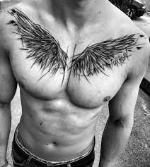 An angel tattoo drawn in the greek classical sculpture style, you could reach out to touch it envisaging smooth marble under your fingertips. Top 39 Wing Chest Tattoo Ideas 2021 Inspiration Guide