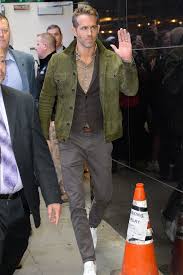 5 ways ryan reynolds keeps his style on like a superhero catch phrase (hulk smash!), a fitted moto style leather jacket was reynolds'. Ryan Reynolds Best Looks British Gq British Gq
